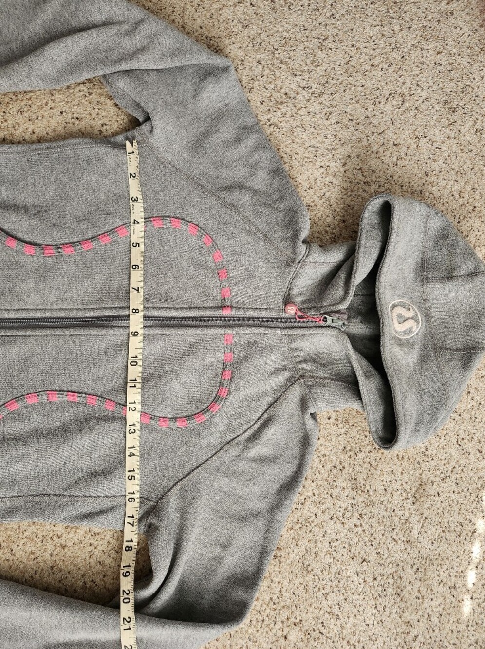 Lululemon Y2k Gray And Pink Jacket - Picture 7 of 8
